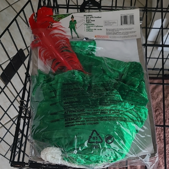 Green Peter Pan Costume Set - Picture 2 of 2